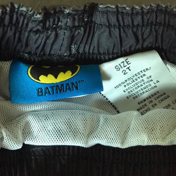 Batman Swim Trunks - Picture 2 of 3